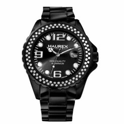 Haurex Italy Women's Ink Stones Black Watch