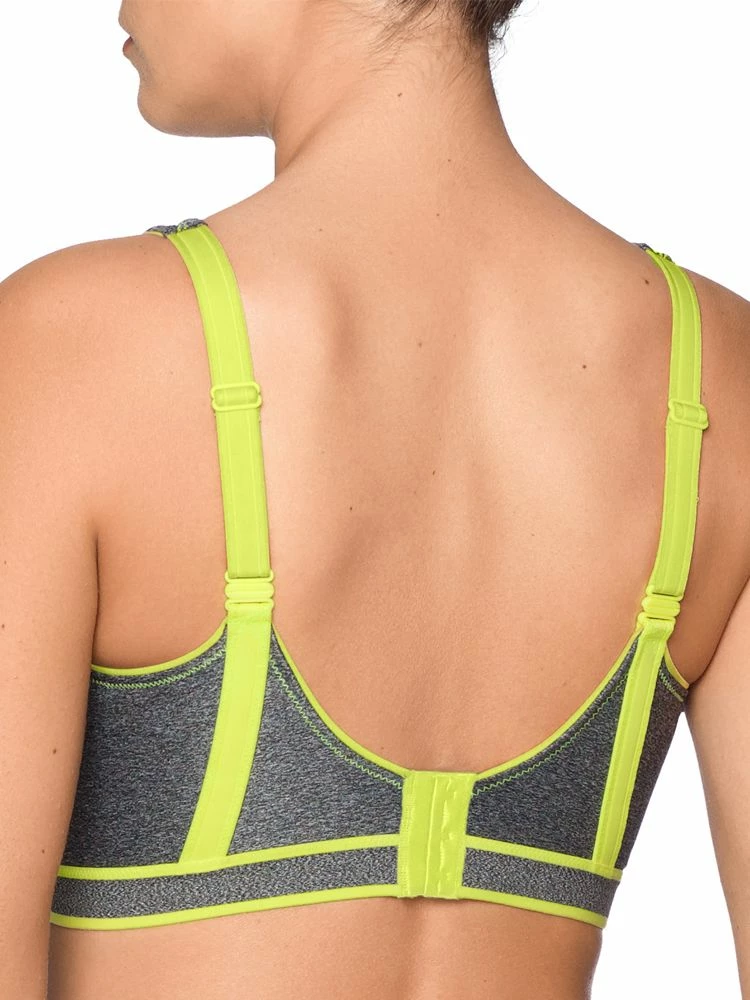 PrimaDonna The Sweater Padded Sports Bra Cosmic Grey - Image 3