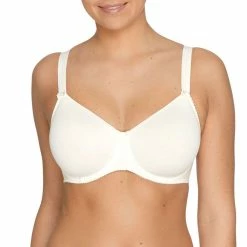 PrimaDonna Satin Full Cup Bra - White