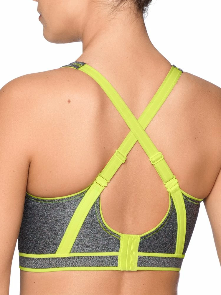 PrimaDonna The Sweater Padded Sports Bra Cosmic Grey - Image 4