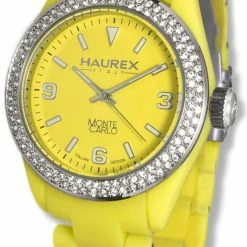 Haurex Italy Women's Monte Carlo Yellow Watch