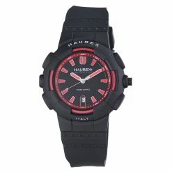Haurex Italy Tremor Men's Red Watch - Black