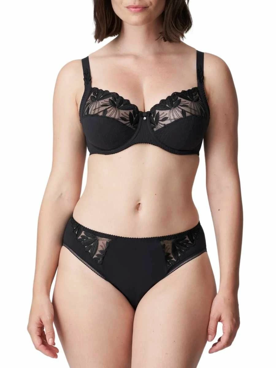 PrimaDonna Orlando Full Cup Side Support Bra - Black - Image 4
