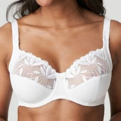 PrimaDonna Orlando Full Cup Side Support Bra - White