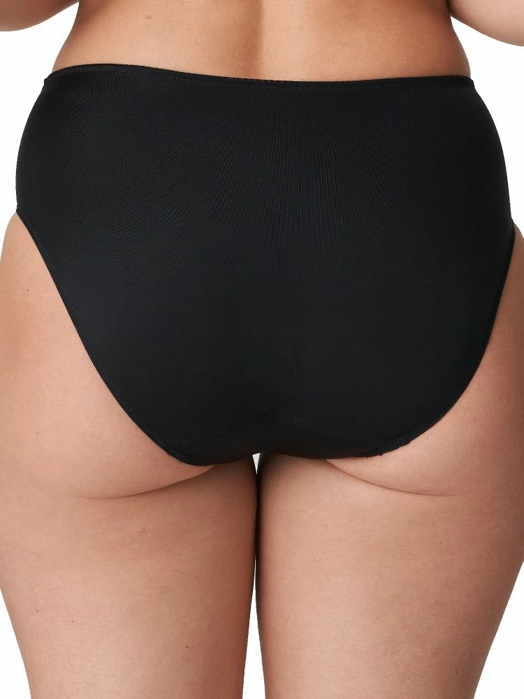 PrimaDonna Satin Full Briefs - Black - Image 3