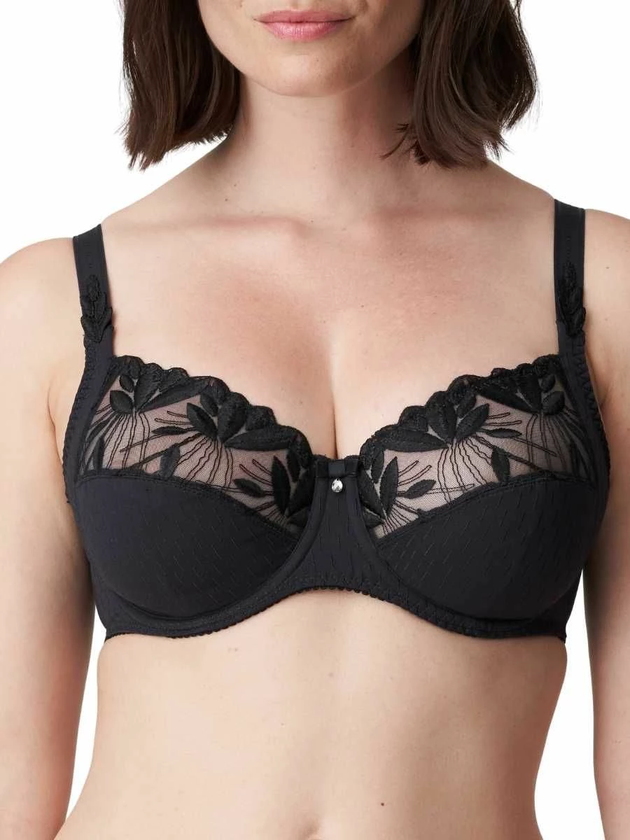 PrimaDonna Orlando Full Cup Side Support Bra - Black