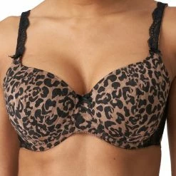 PrimaDonna Madison Padded Heart Shape Bra - Brown