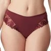 PrimaDonna Orlando Luxury Thong - Burgundy