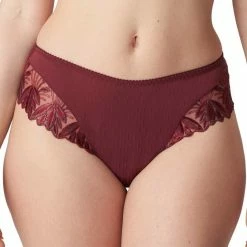 PrimaDonna Orlando Luxury Thong - Burgundy