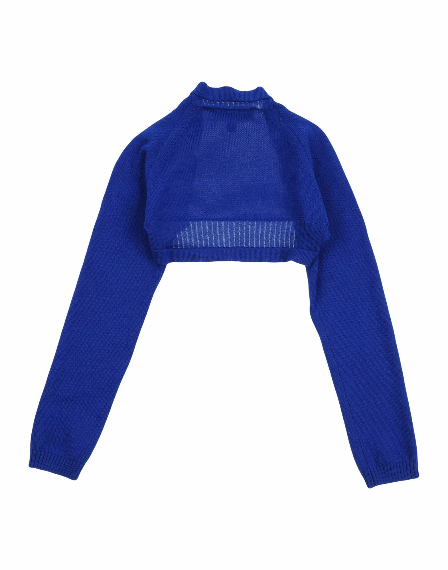 Simonetta Mini Girl Wrap cardigans Cotton - Blue - Image 2