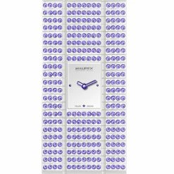 Haurex Italy White Dial, White Bracelet, Purple Ornaments Watch