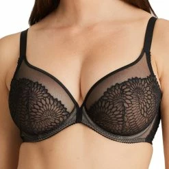 PrimaDonna Sophora Deep Plunge Balcony Bra - Black