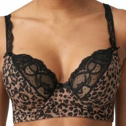 PrimaDonna Madison Deep Plunge Balcony Bra - Brown