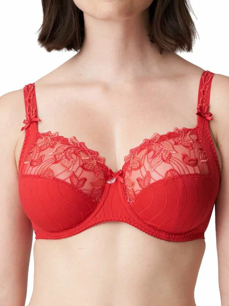 PrimaDonna Deauville Full Cup Bra - Red