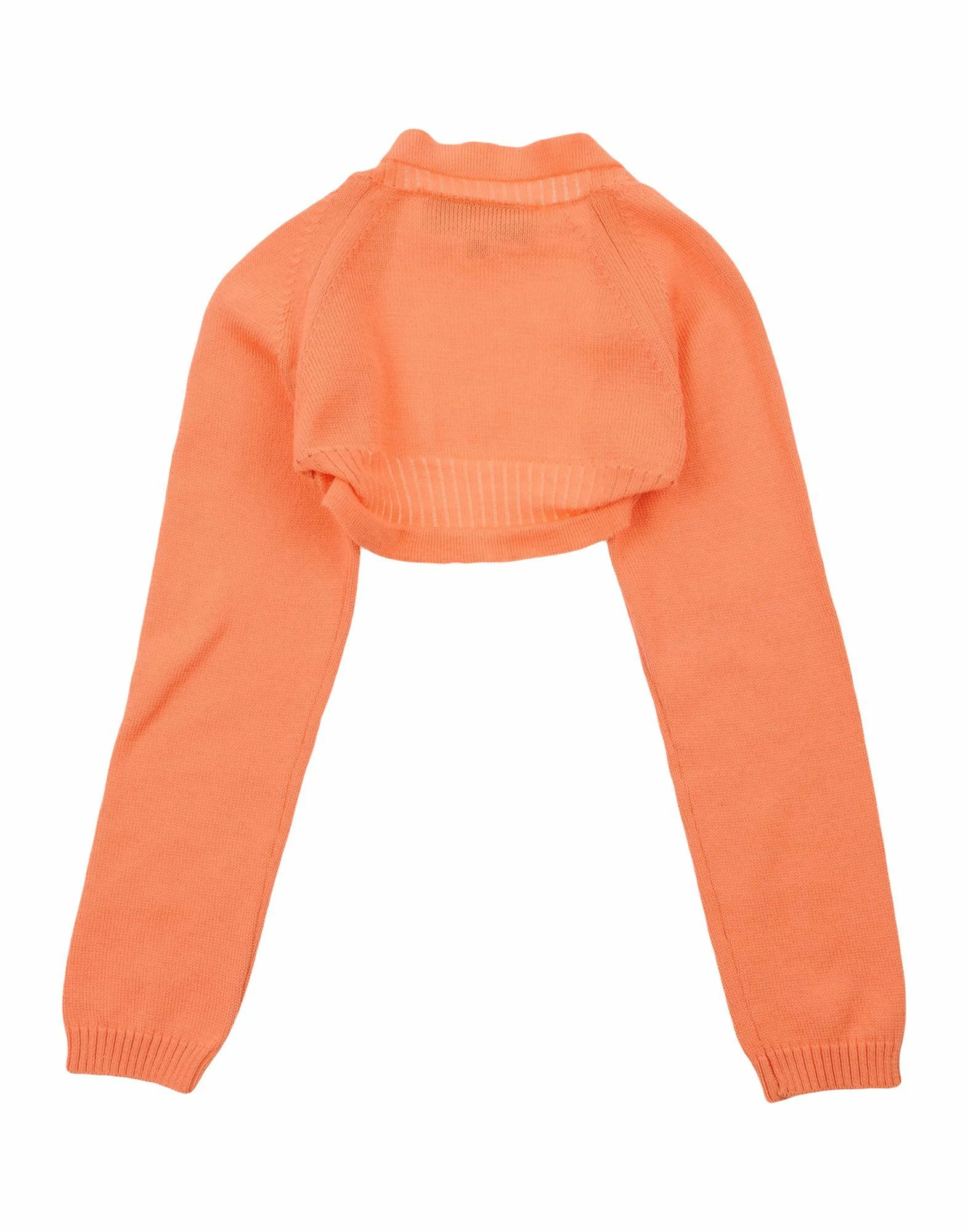 Simonetta Mini Girl Wrap cardigans Cotton - Orange - Image 2