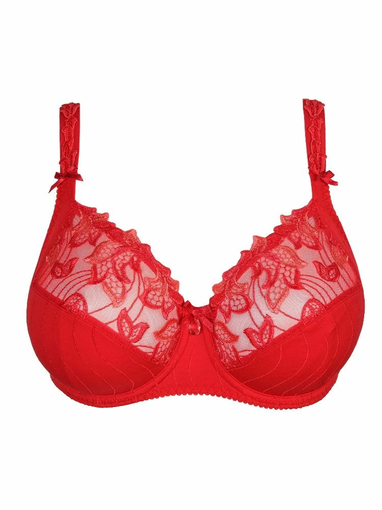 PrimaDonna Deauville Full Cup Bra - Red - Image 4