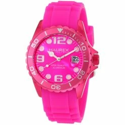 Haurex Italy Pink Dial Watch
