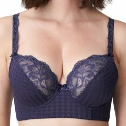 PrimaDonna Madison Deep Plunge Balcony Bra - Blue