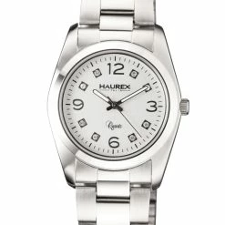Haurex Italy Women's Narciso White Watch - Silver