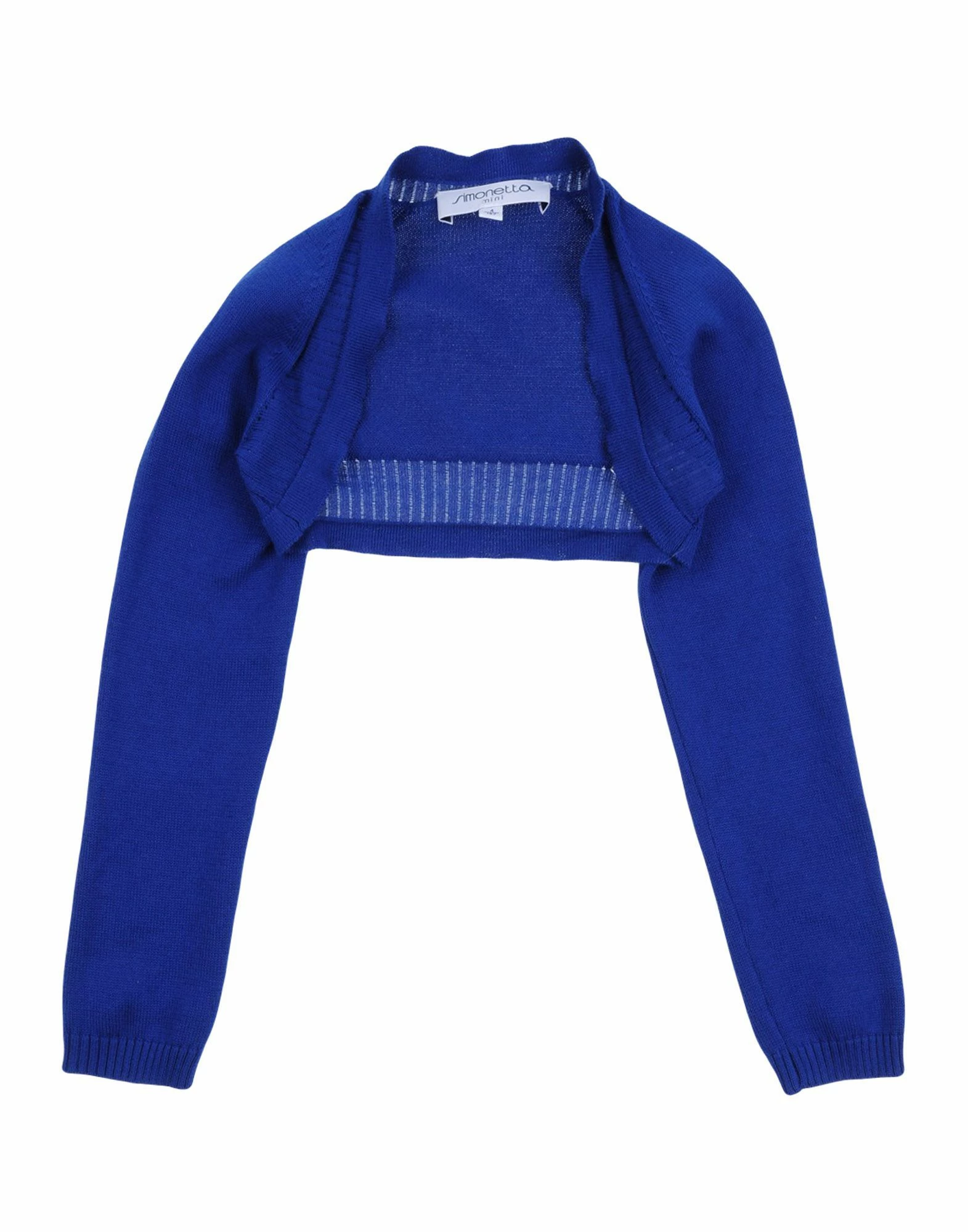 Simonetta Mini Girl Wrap cardigans Cotton - Blue