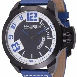 Haurex Italy Storm Blue Dial Watch