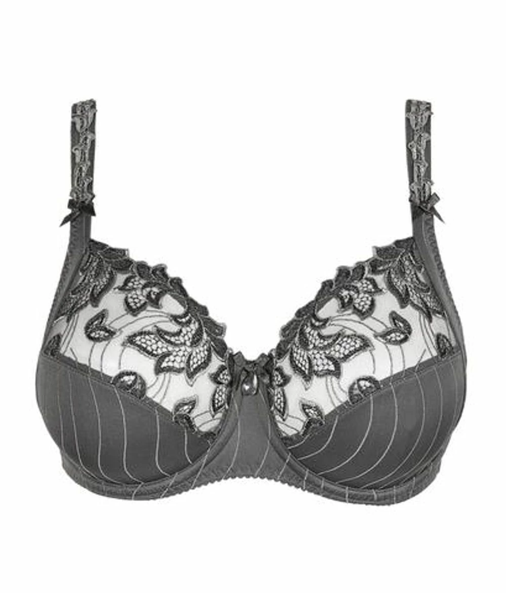 PrimaDonna Deauville Full Cup Side Support Bra - Grey - Image 4