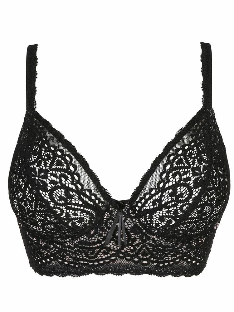PrimaDonna 'I Do' Longline Bra - Black - Image 4