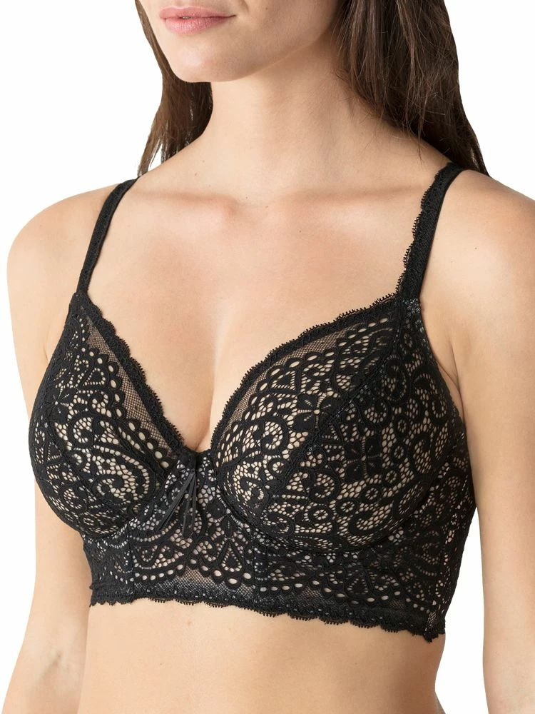PrimaDonna 'I Do' Longline Bra - Black - Image 2