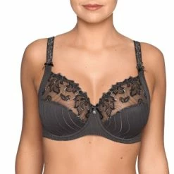 PrimaDonna Deauville Full Cup Side Support Bra - Grey